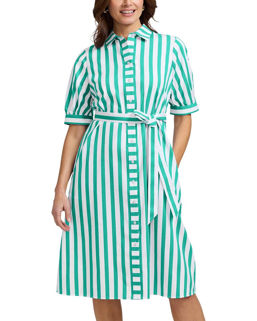 Foxcroft Esther Dress In Green