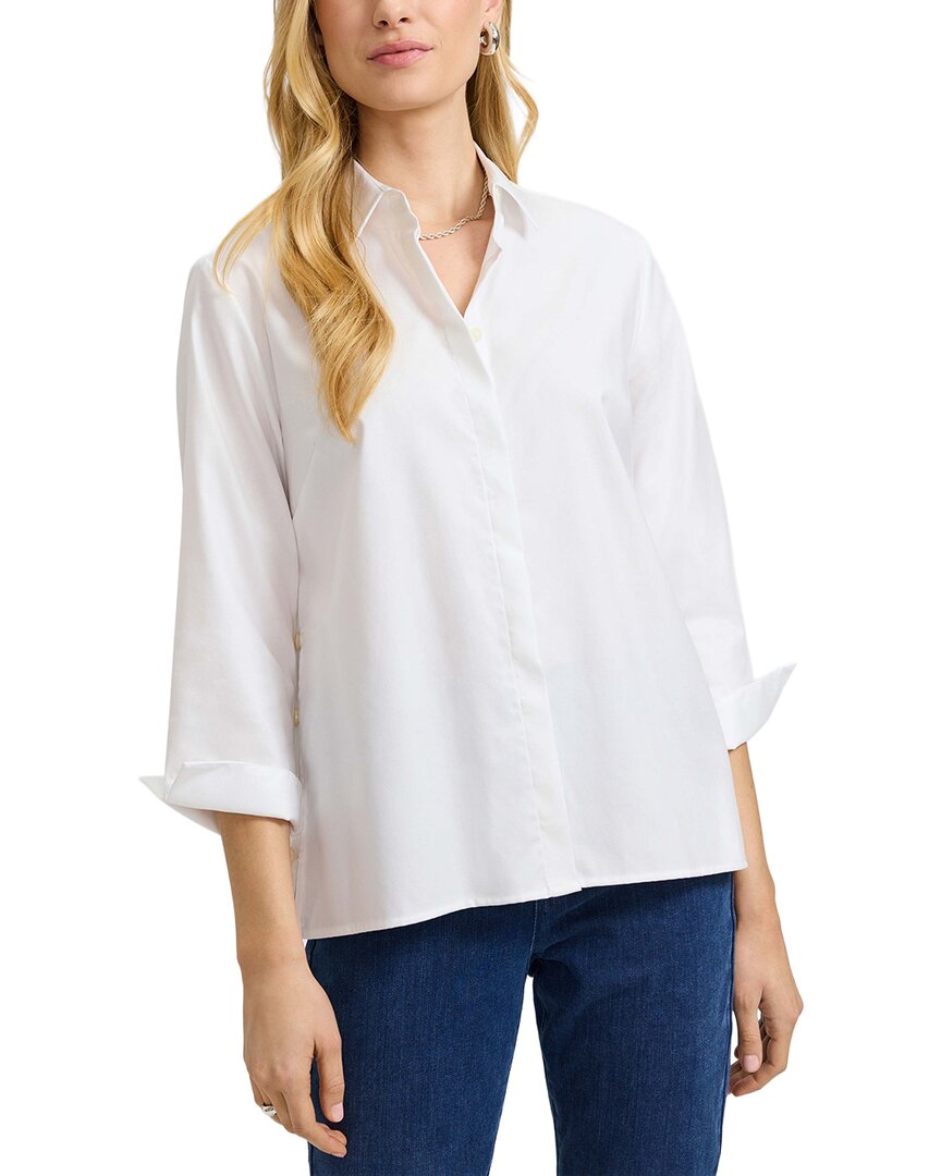 Foxcroft Beatrice Shirt In White