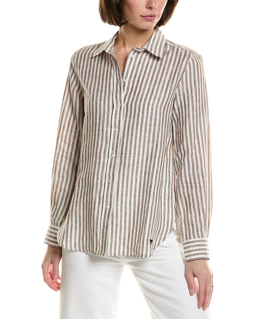 Max Mara Weekend  Josef Linen Shirt In Pink