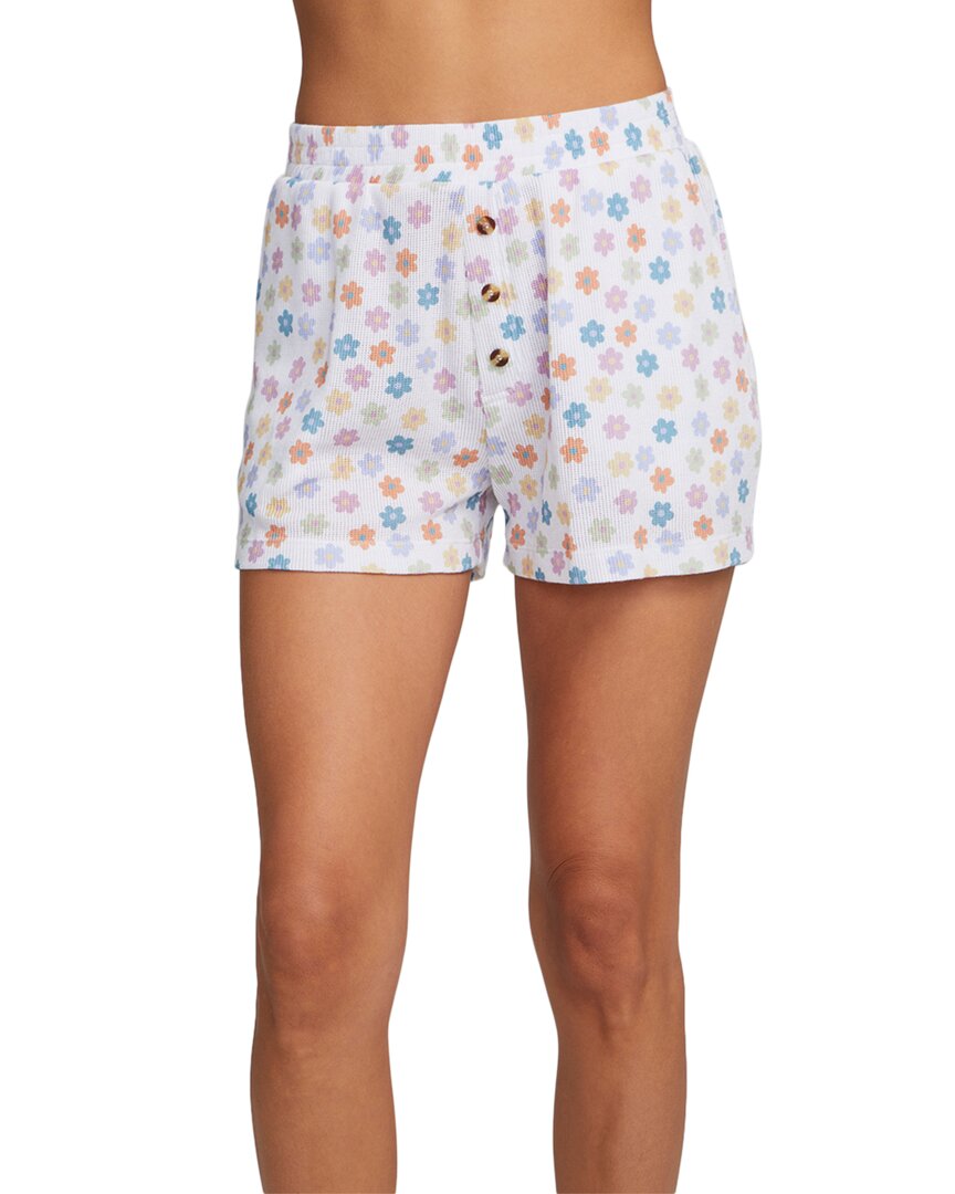 Chaser Heritage Waffle Boxer Short In White