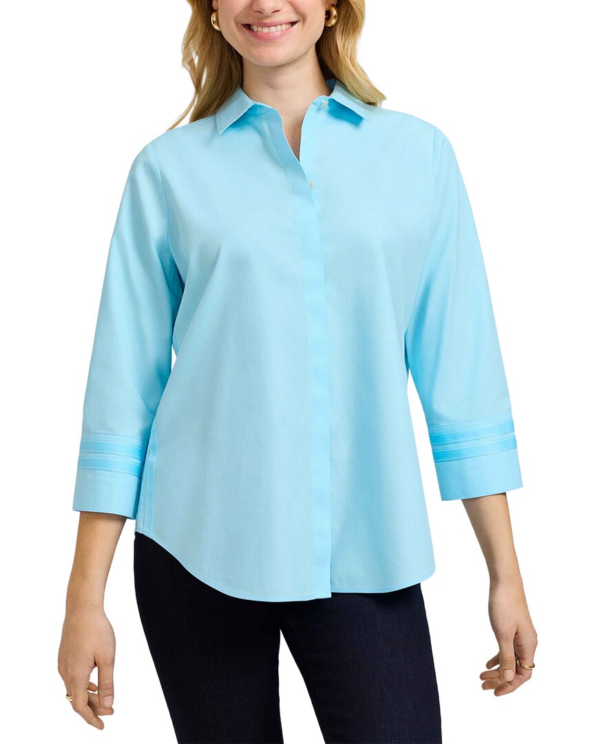 Foxcroft Brooke Shirt In Blue