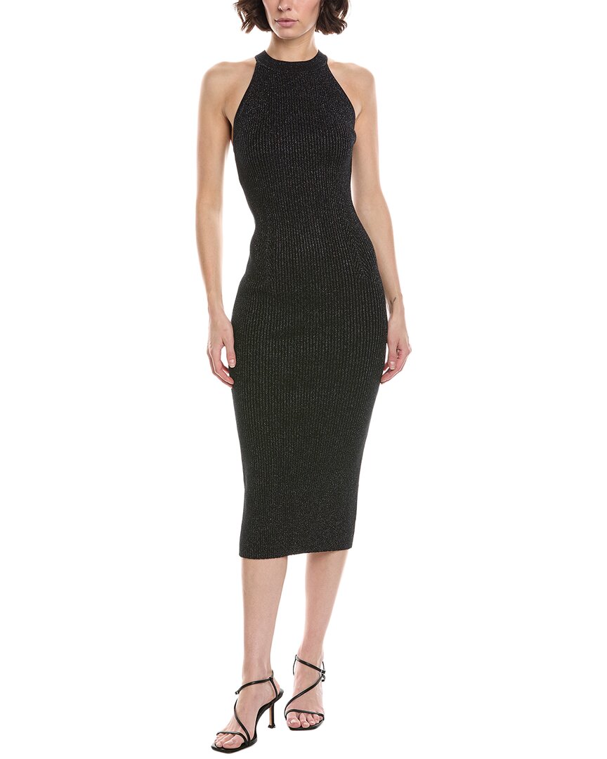 Michael Stars Giselle Halter Midi Dress In Multi