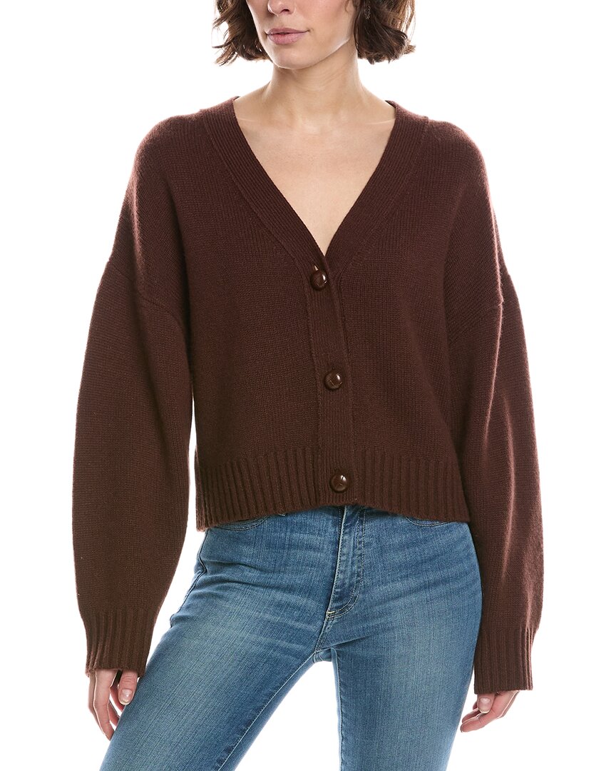 Alice And Olivia Alice + Olivia Atticus Cropped Boxy Cashmere Cardigan