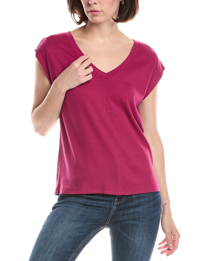 Michael Stars Tati Power Shoulder Top