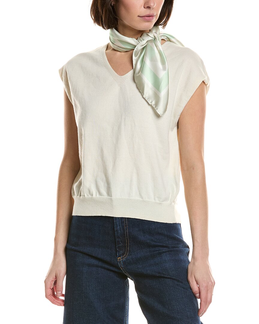 Nicole Miller Sweater In White
