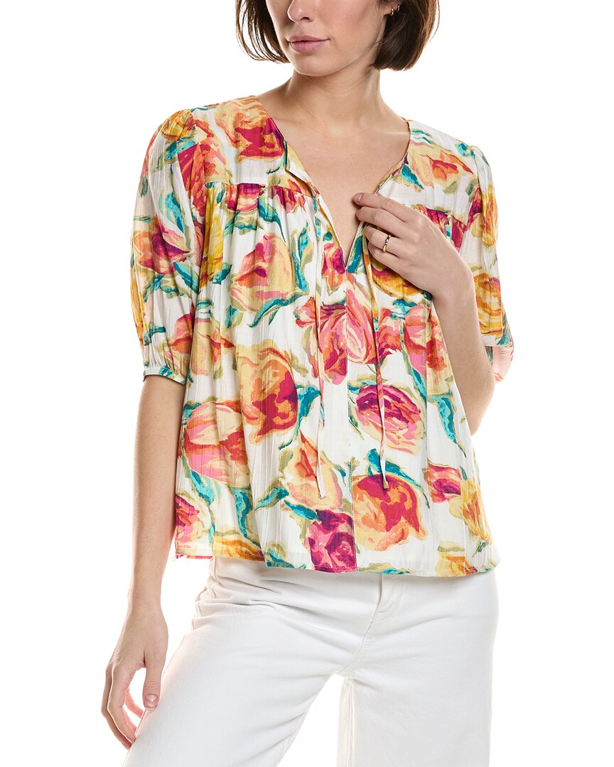 Nicole Miller Blouse In Blue