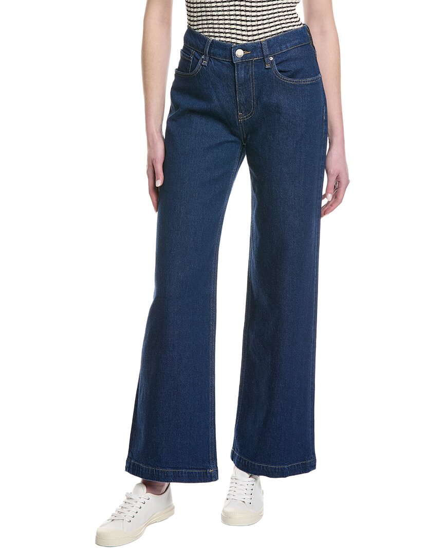Hudson Jeans Rylee Low-rise Rinse Loose Jean In Blue