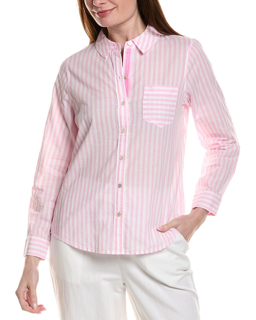 Tommy Bahama Oceanic Oasis Voile Shirt In Purple