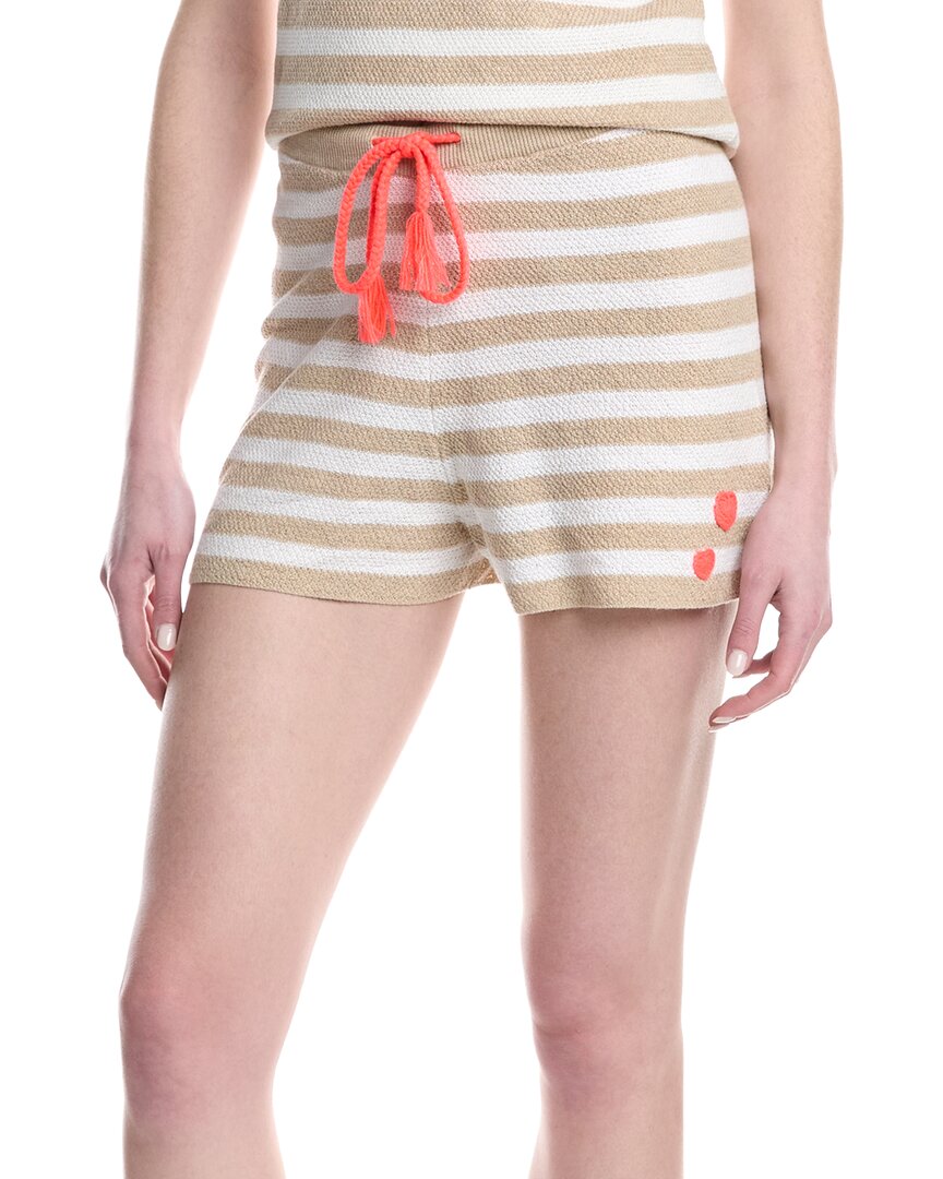 Lisa Todd Knit Short In Brown