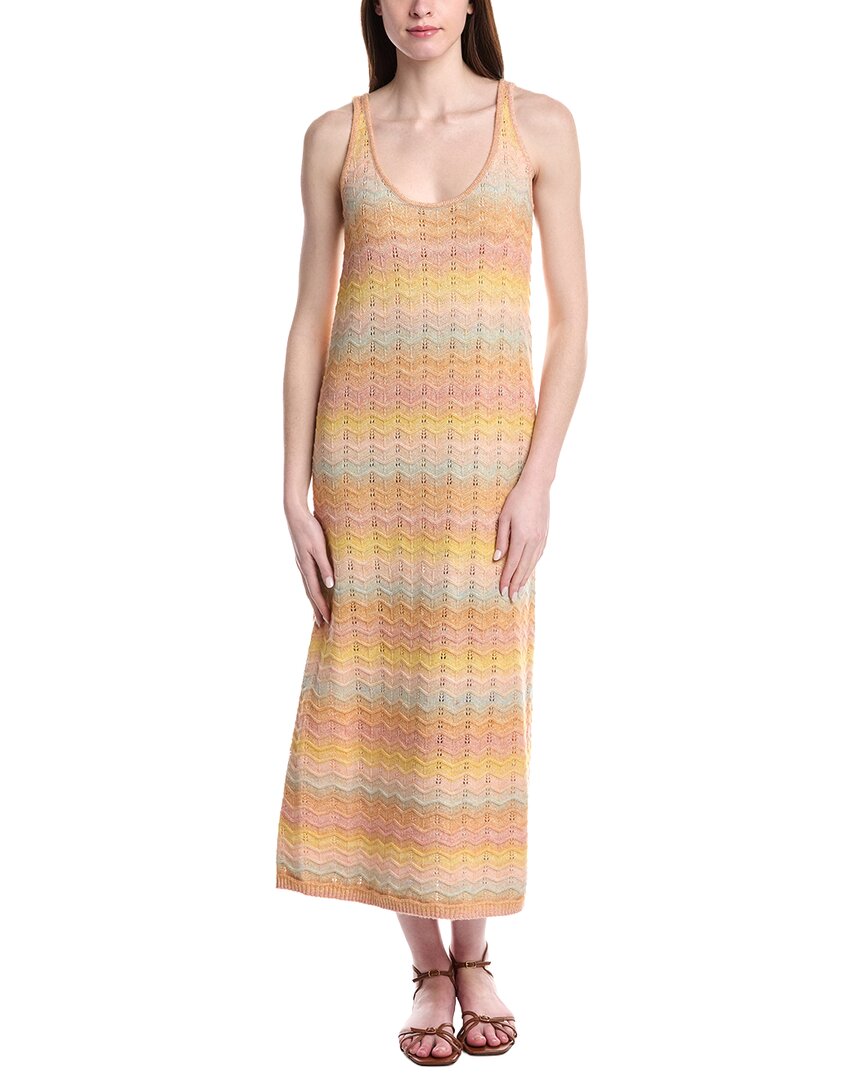 Lisa Todd Summerscape Knit Dress In Brown