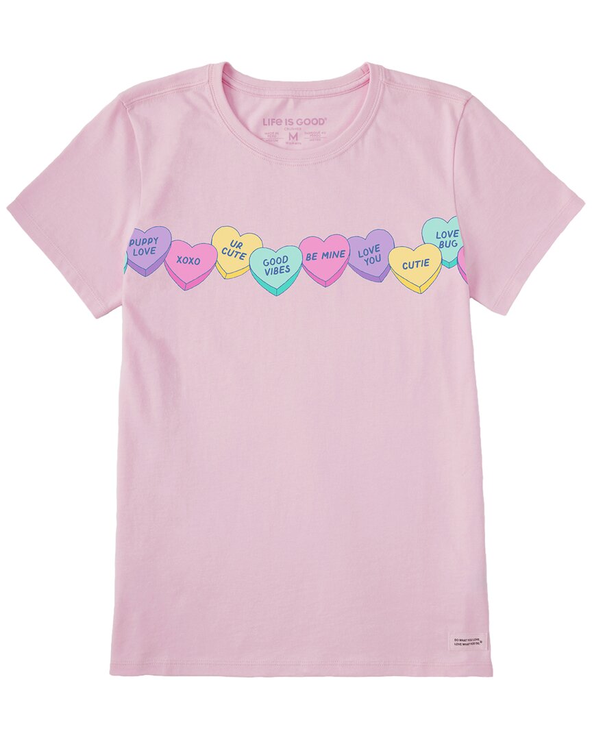 Life Is Good ® Crusher T-shirt In Pink