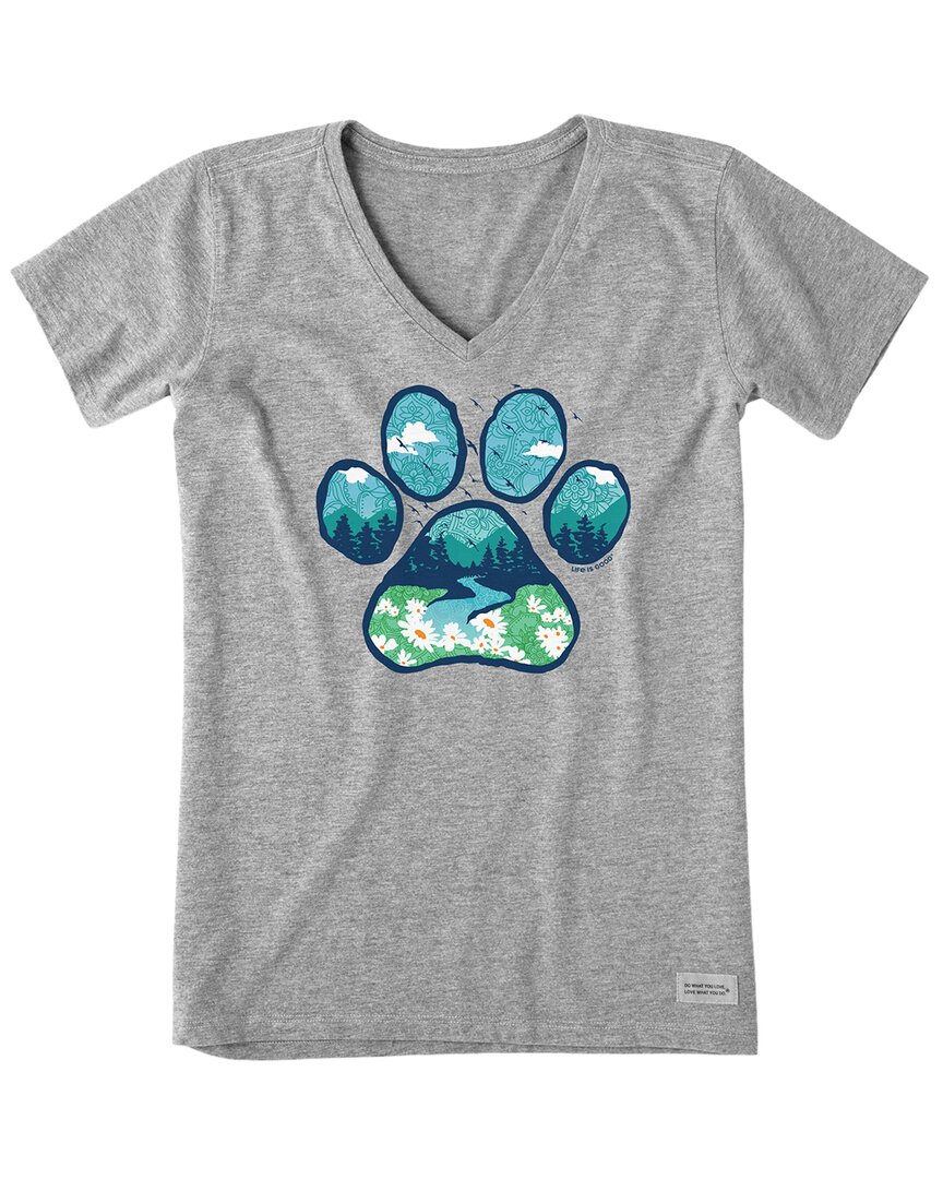 Life Is Good ® Crusher Lite T-shirt In Gray