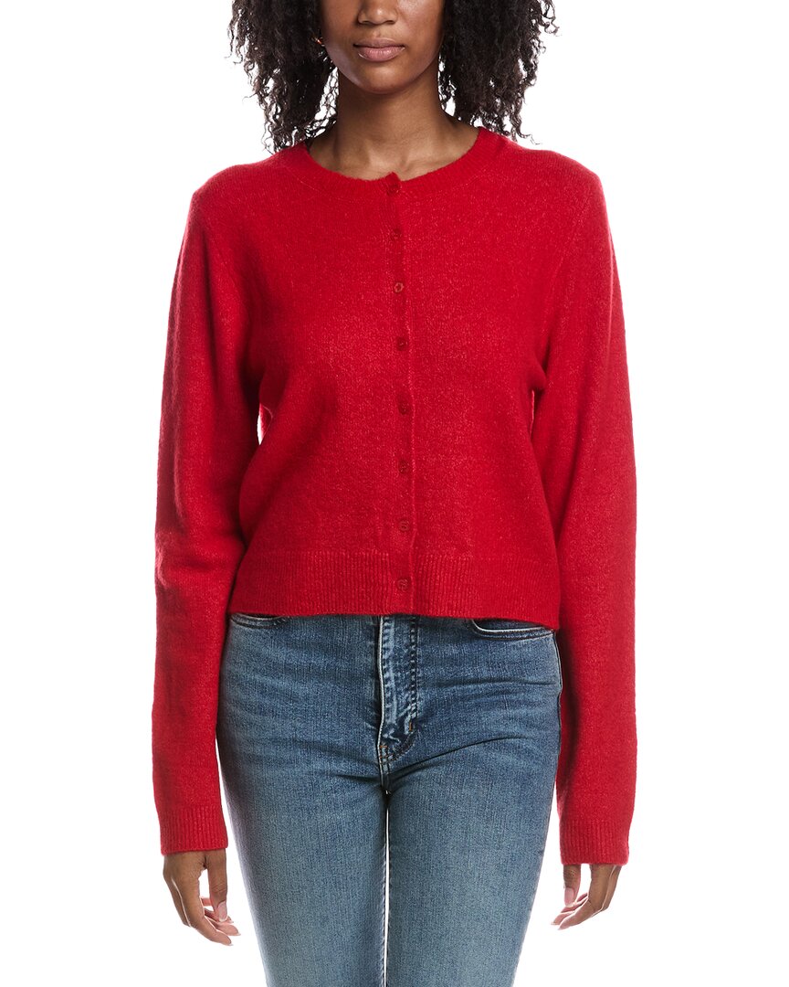 Z Supply Medina Cardigan In Fvr-festive Red