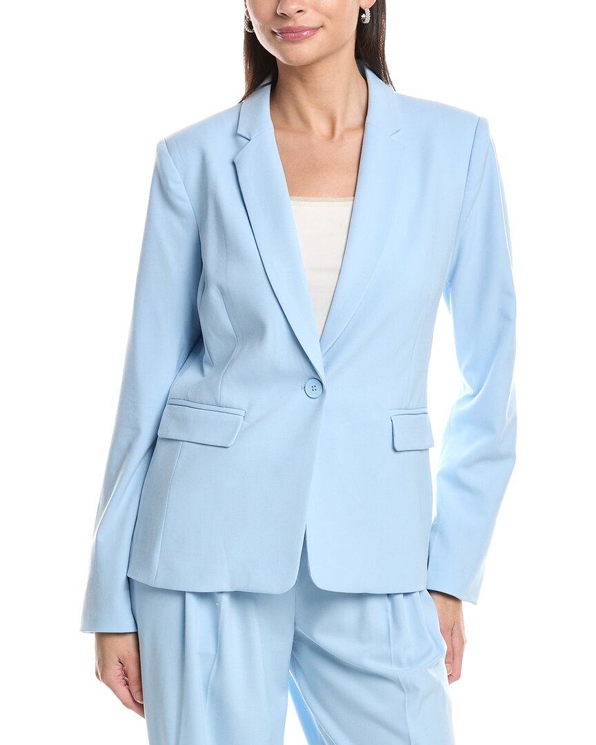 Tahari Asl Blazer In Blue