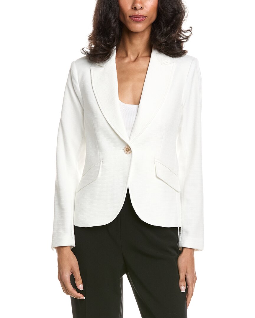 Tahari Asl Petite Blazer In White