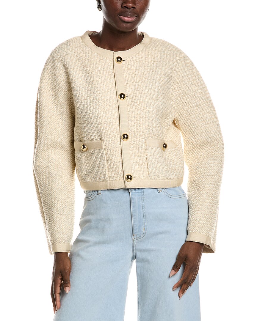 Frame Denim The Trim Wool-blend Jacket
