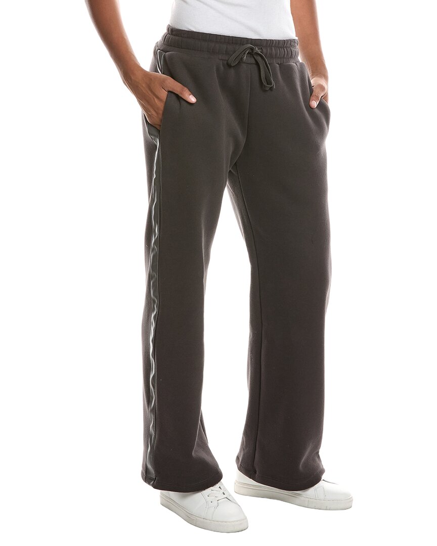 Knit Riot Glide Track Pant In Brown