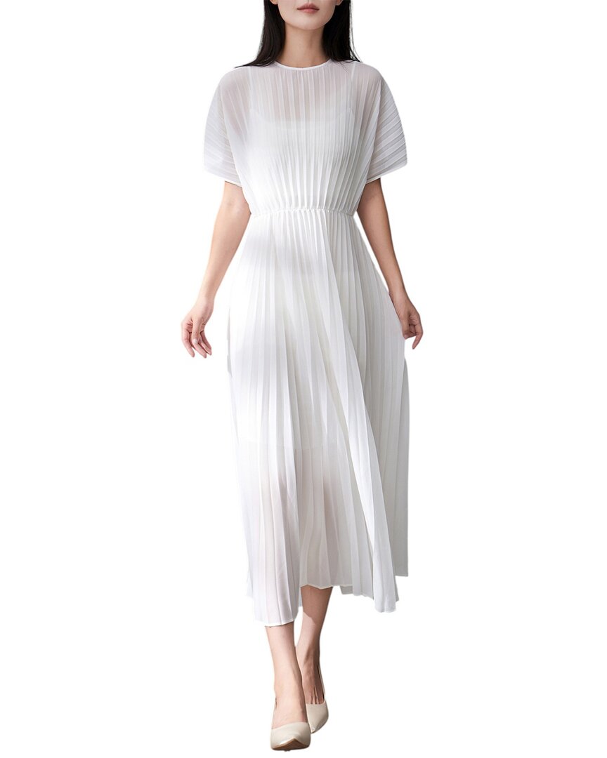 Adele Berto Dress In White