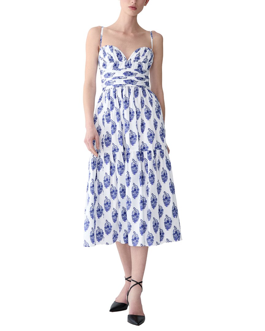 bustier a line midi dress Bustier A Line Midi Dress Navy Blue