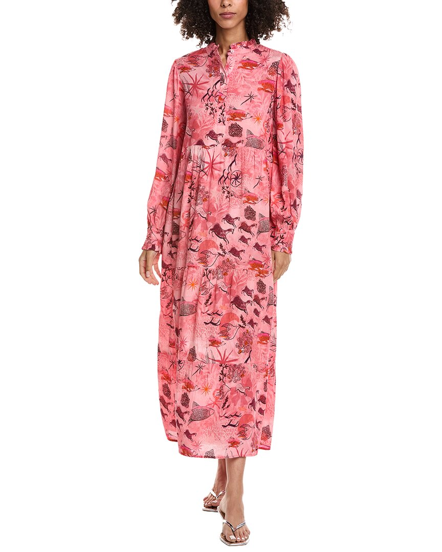 Pom Amsterdam Maxi Dress In Pink