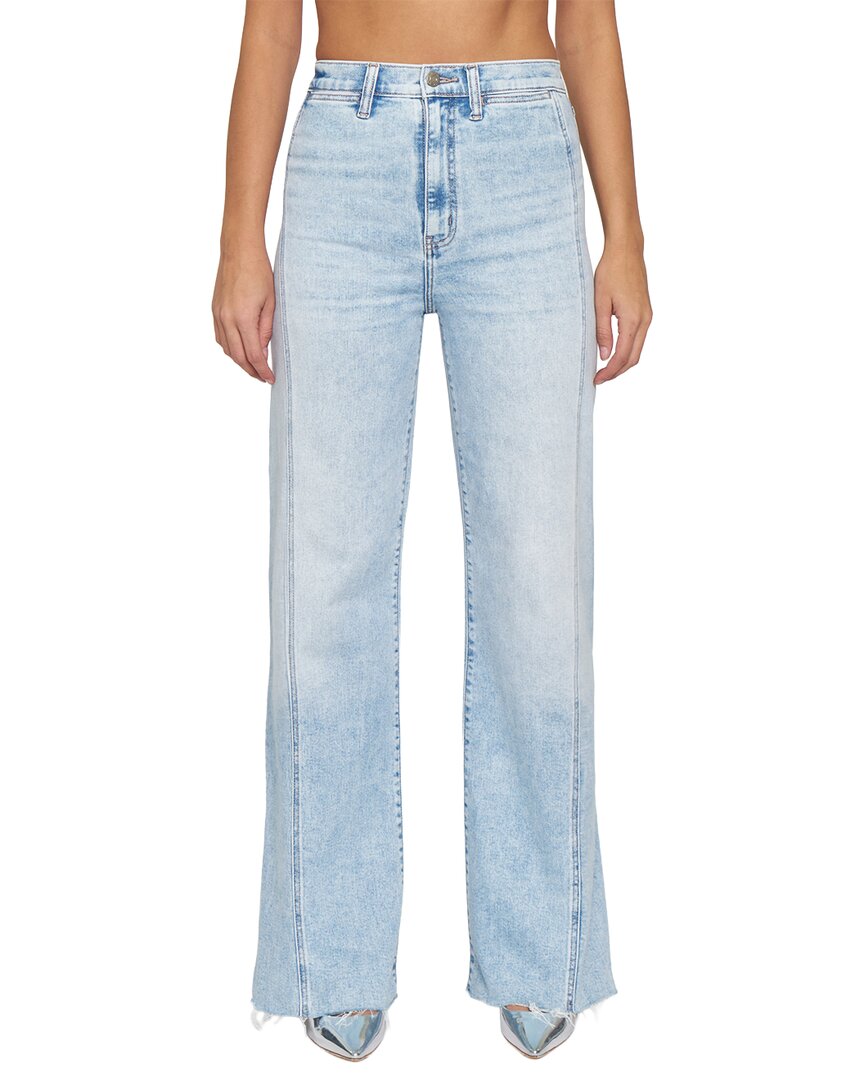 Daze Denim Far Out Cupid Wide Leg Jean In Blue