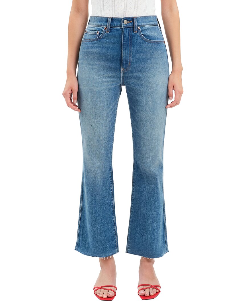 Daze Denim Soho Vixen Ankle Flare Jean In Blue
