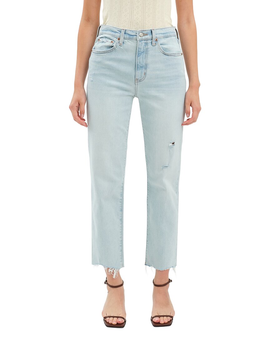 Daze Denim Straight Up Swoon Vintage Straight Leg Jean In Blue