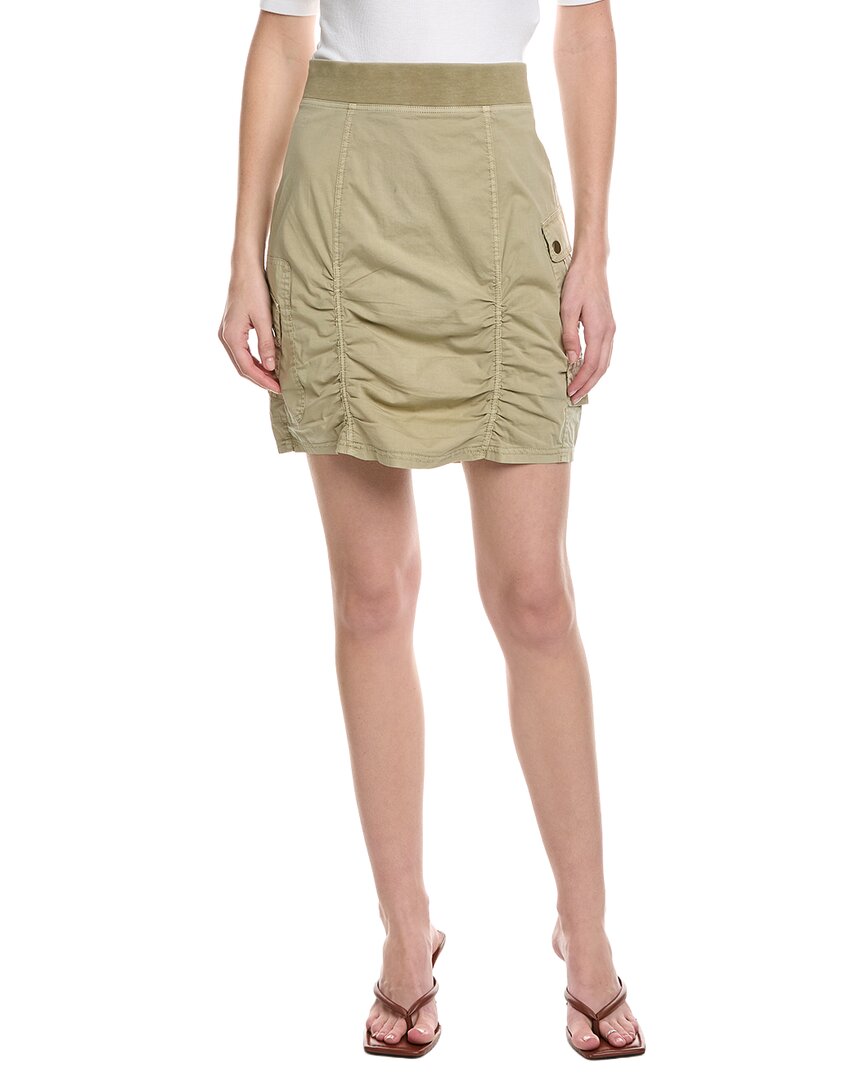 Xcvi Parc Cargo Mini Skirt In Gray