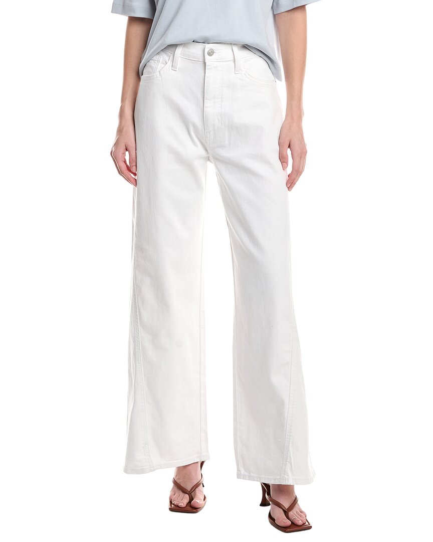 Hudson Jeans Jolene White Wide Leg Jean