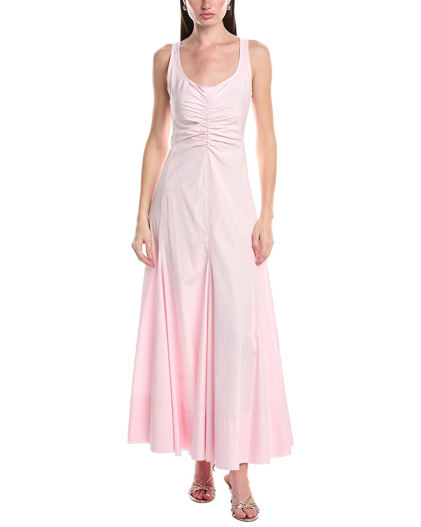 Max Mara Galante Maxi Dress In Pink