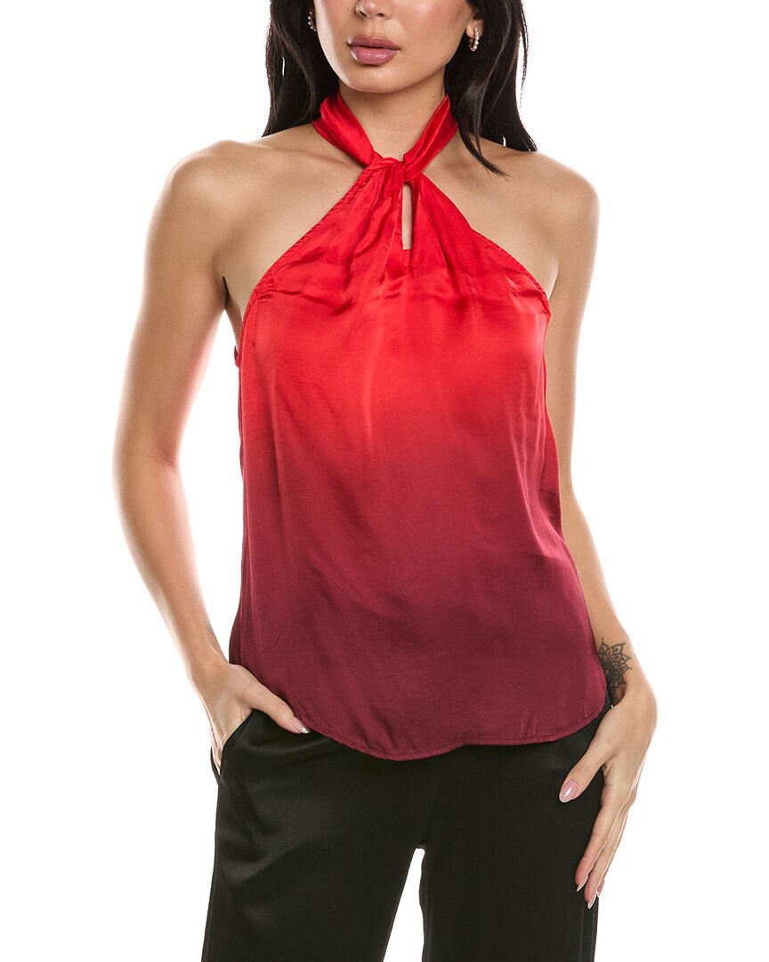 Young Fabulous & Broke Rory Halter Top In Red