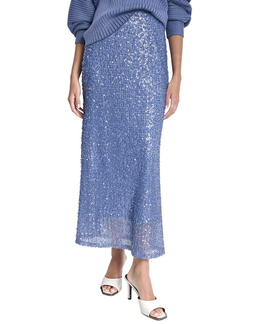 Dkny Pull-on Sequin Midi Skirt