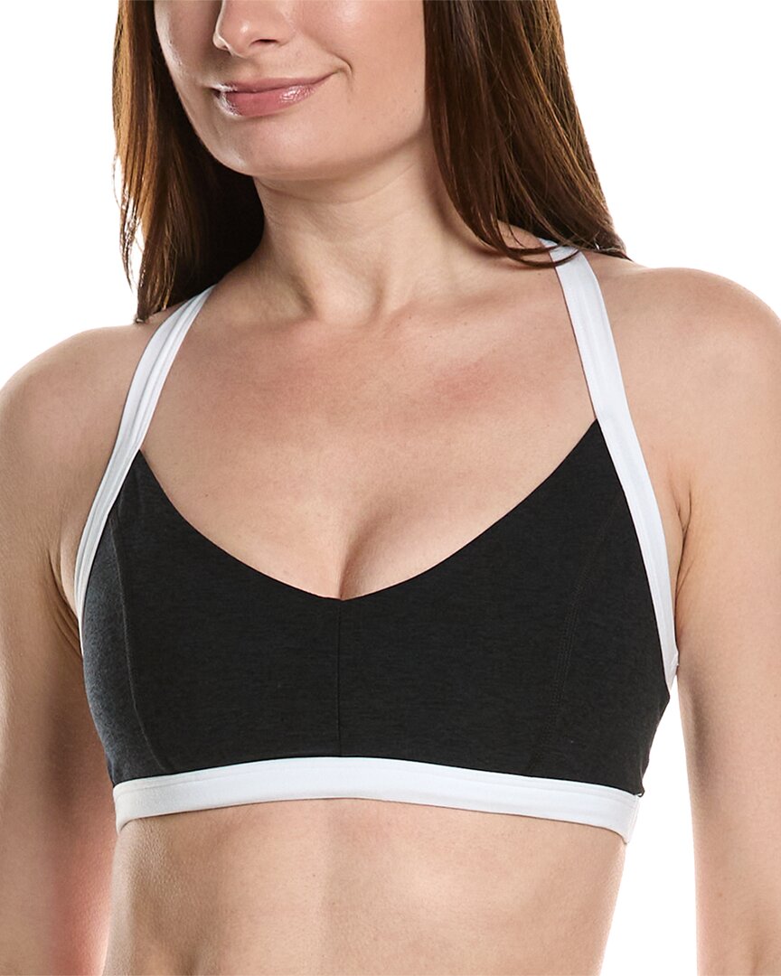 Beyond Yoga Spacedye Outlines Bra In White