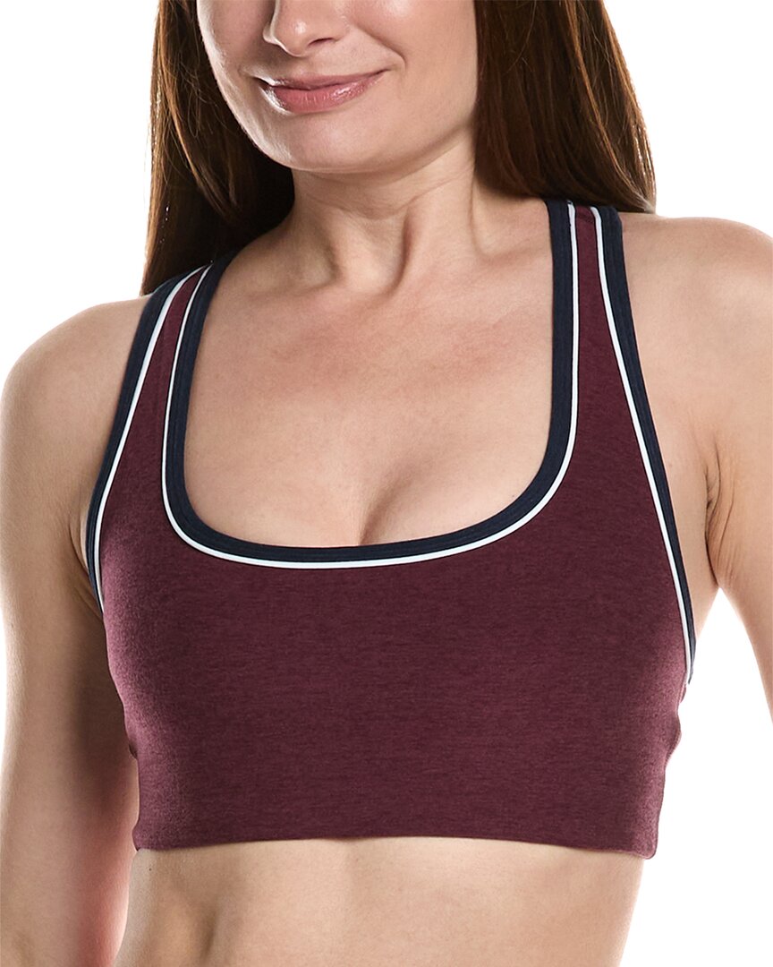 Beyond Yoga Spacedye Ready Bra In Red