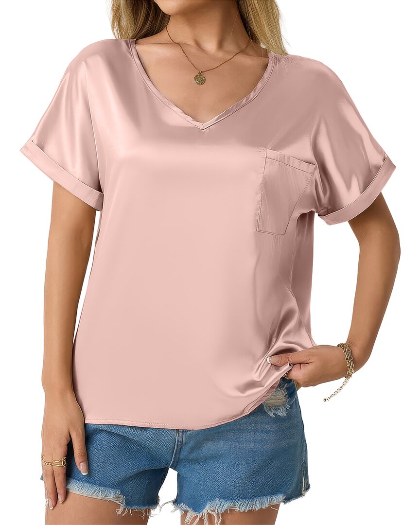Adele Berto Top In Pink