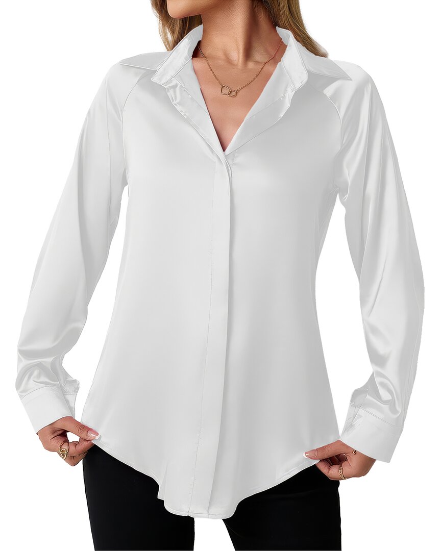 Adele Berto Shirt In White