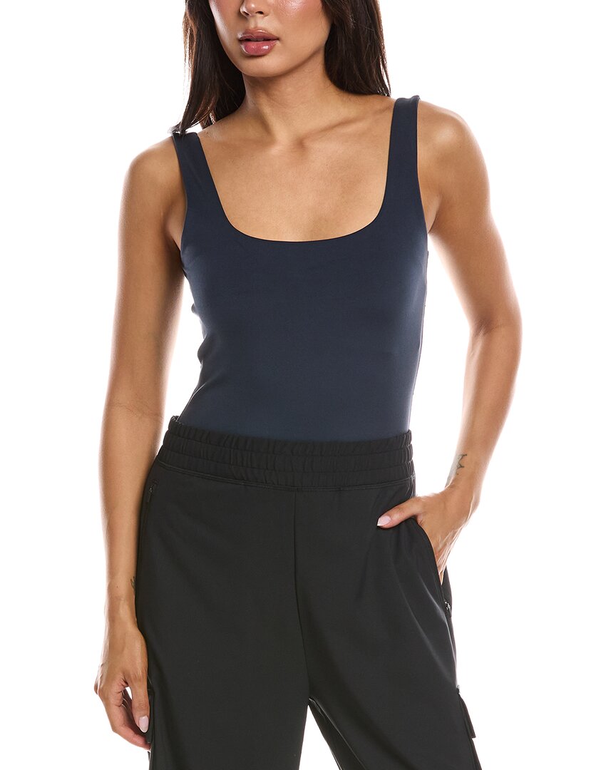 Beyond Yoga Base Tank Bodysuit In Navy