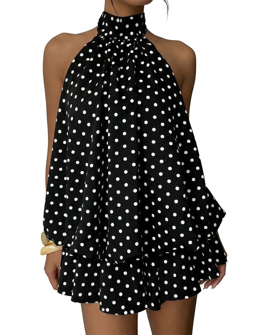 Bella Desert Halter Mini Dress