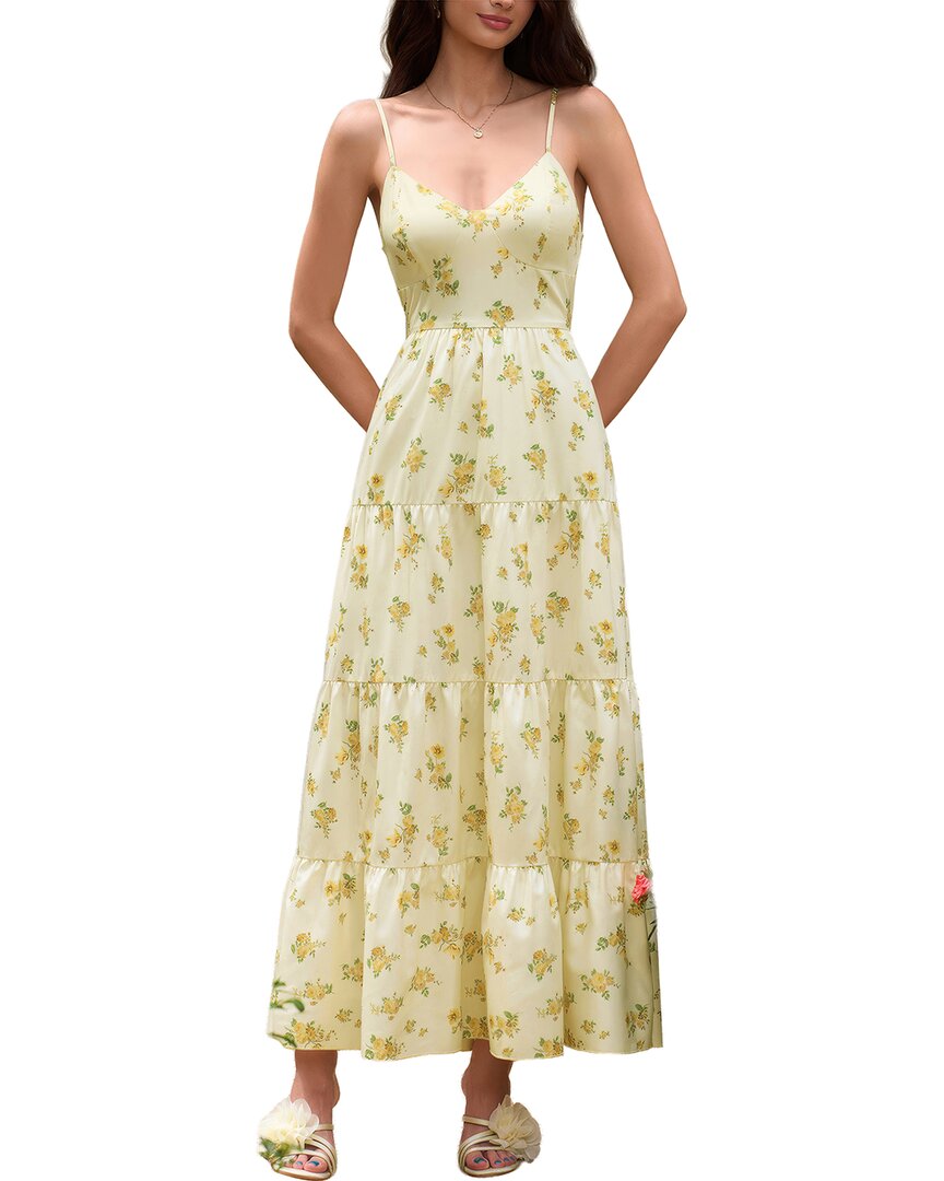 Amanda Royal Midi Dress