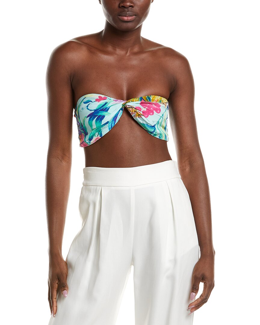 Rococo Sand Bandeau Top In Multi