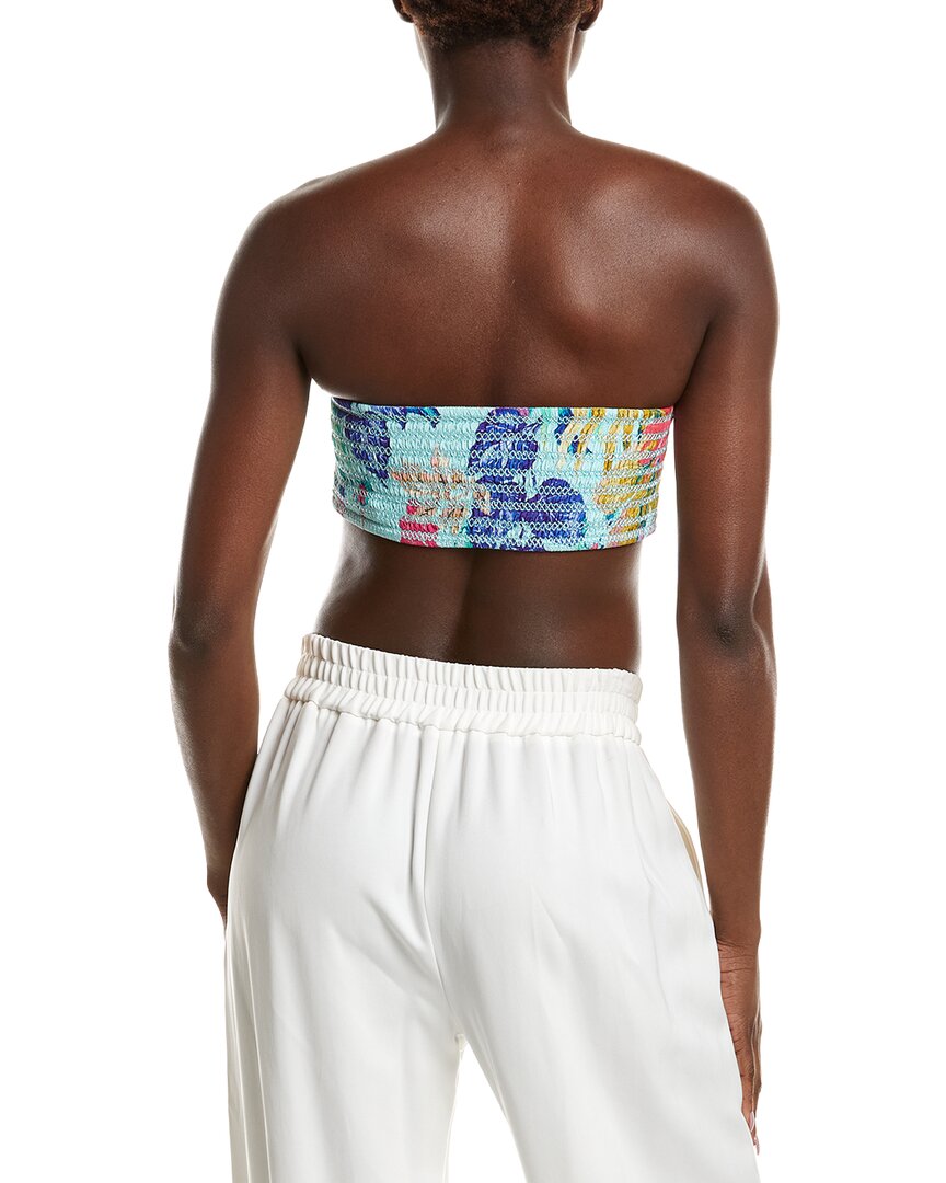 Rococo Sand Bandeau Top In Multi