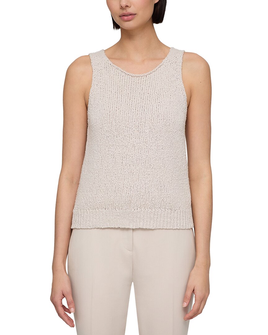 Lafayette 148 New York Scoop Neck Sweater Tank