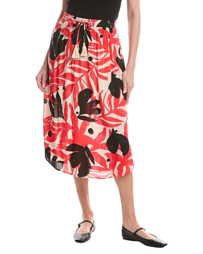Masai Copenhagen Printed Skirt In Pink
