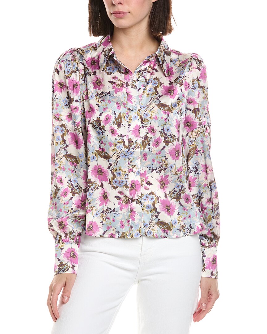 Jacquie The Label Hannah Blouse In Grey
