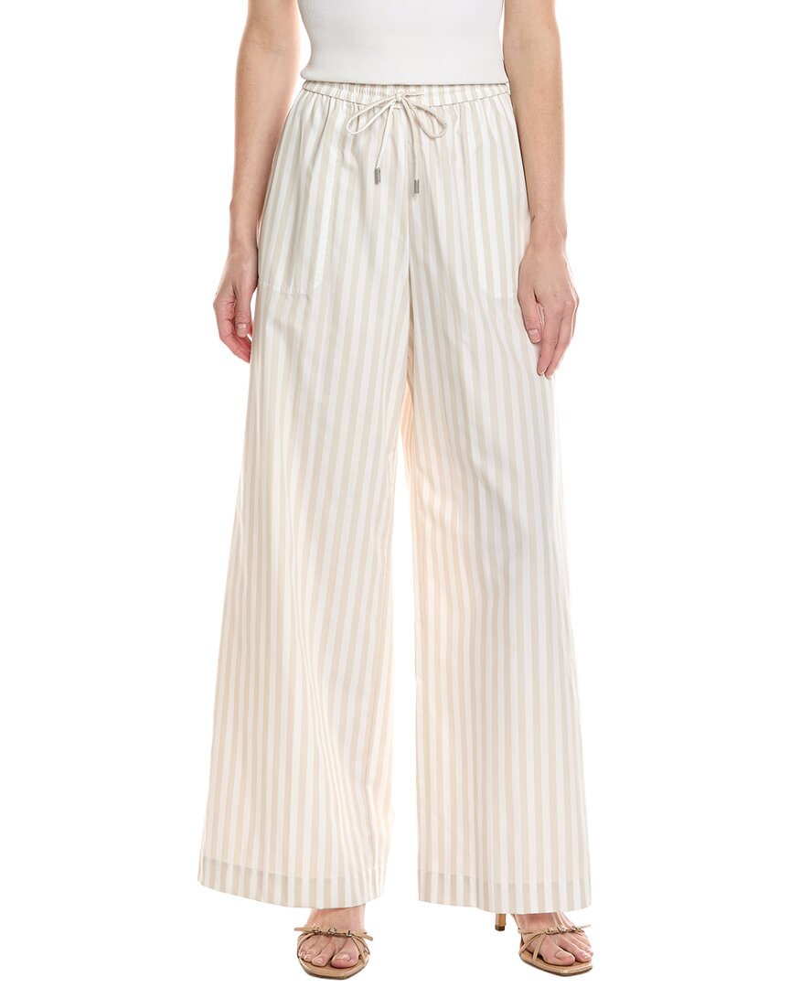 Atm Anthony Thomas Melillo Yarn Die Stripe Pant In Brown