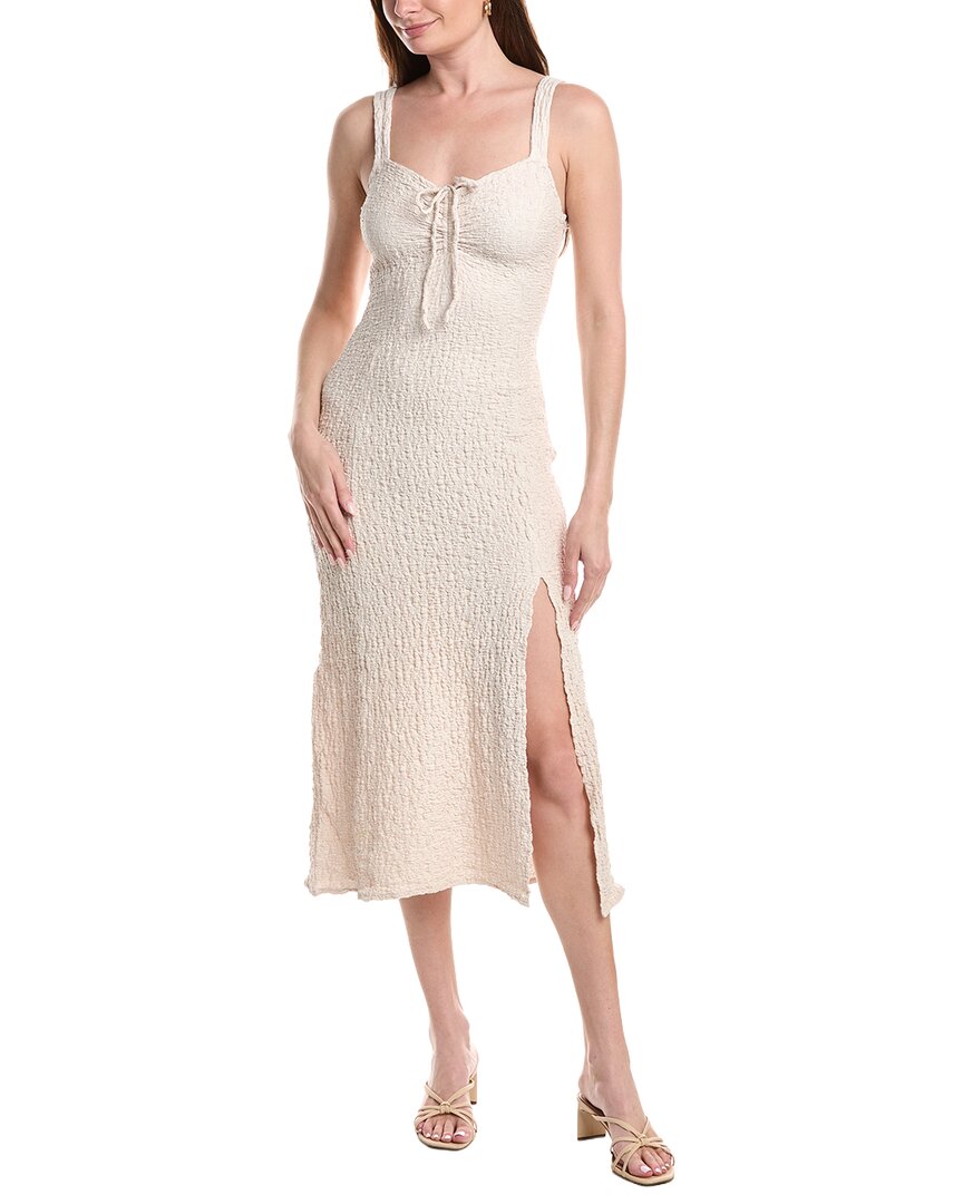 Saltwater Luxe Tank Midi Dress In White