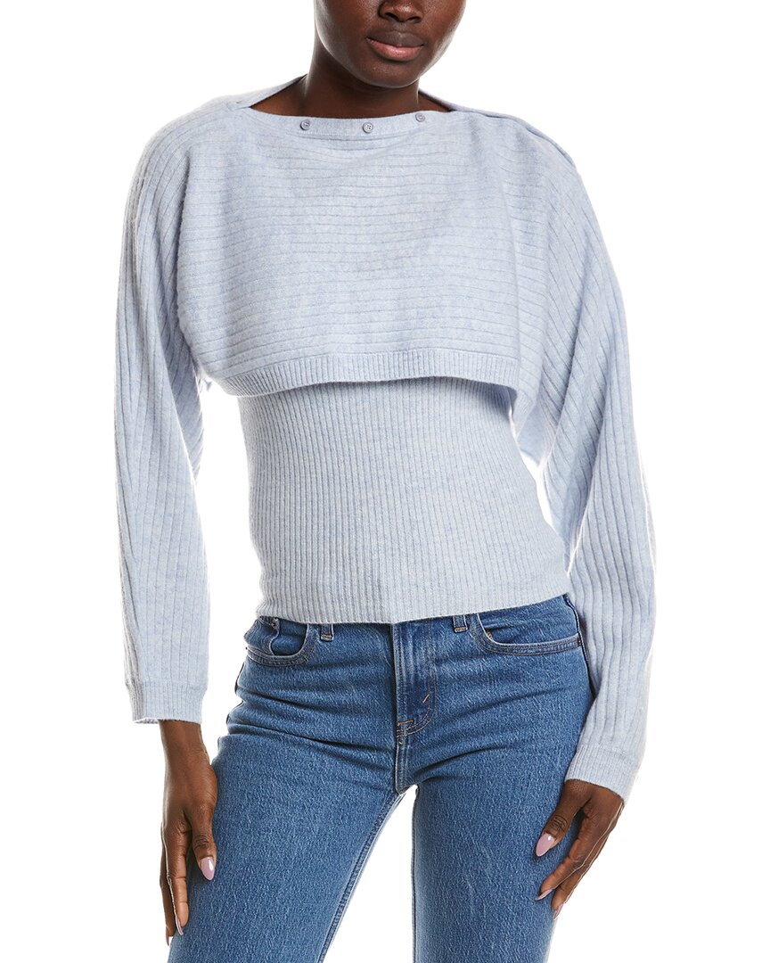 Naadam 2pc 100% Cashmere Sweater Set In Gray