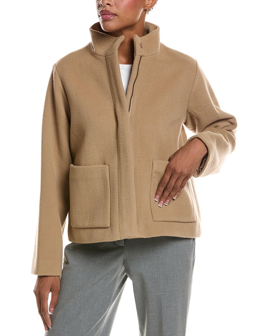 Eileen Fisher Wool Short Coat