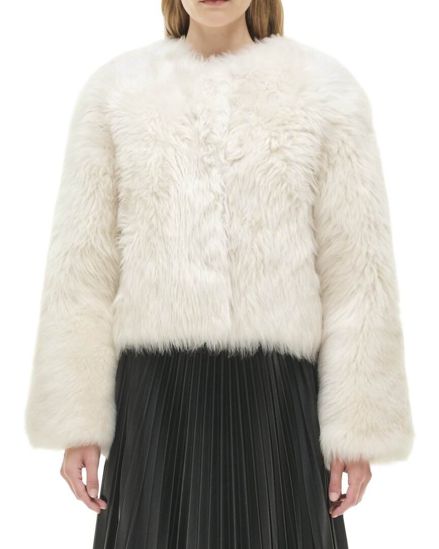 Simkhai Natasha Short Jacket In White