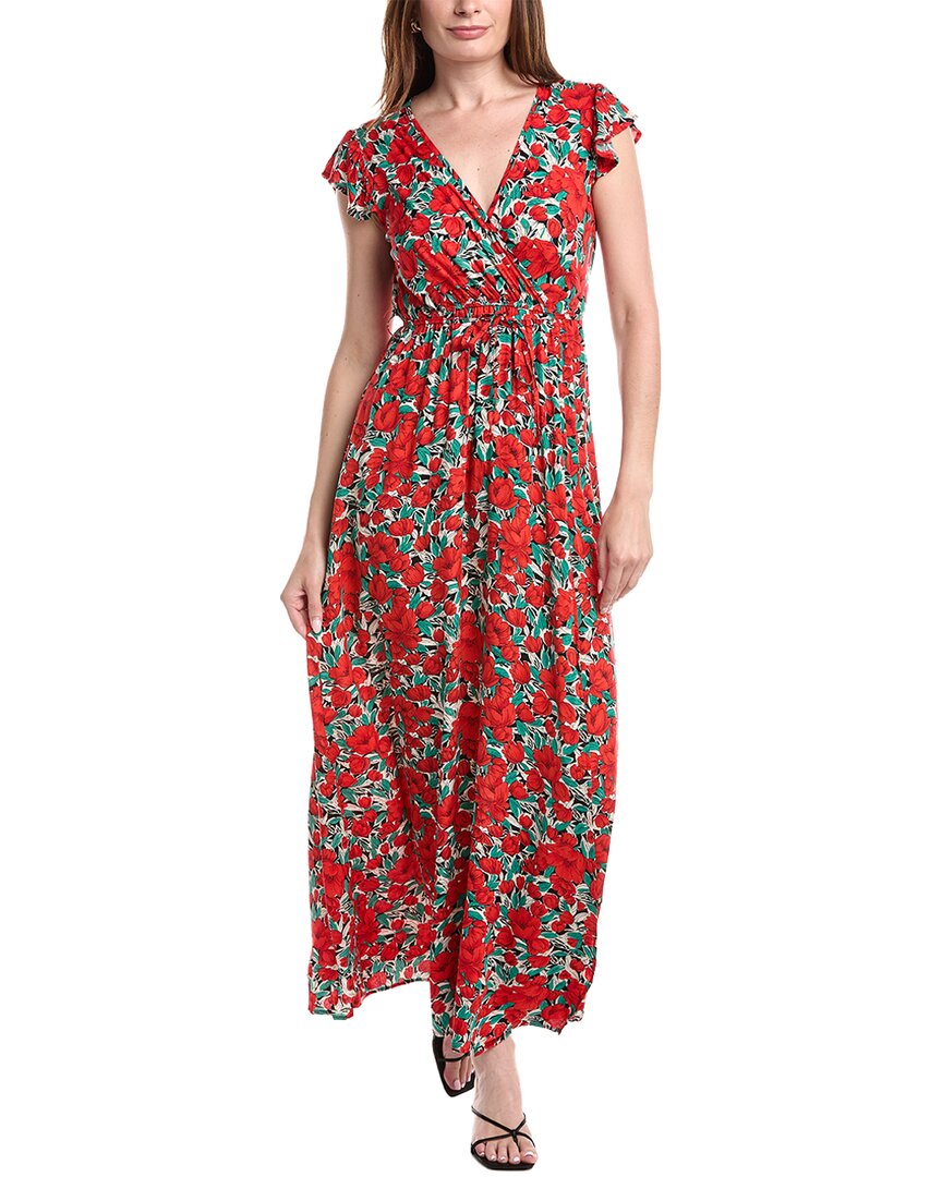 Anna Kay Miramar Fleur Dress In Pink